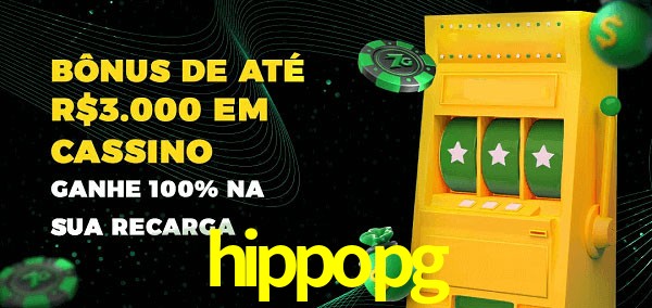 hippopg melhor bônus de depósito